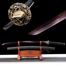 hand forged Japanese katana swords/functional/sharp/ 皎月/HW17