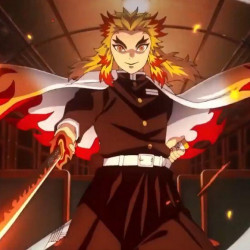  Demon Slayer sword Handmade / Animation/Demon Slayer/Rengoku Kyoujurou  ZS63
